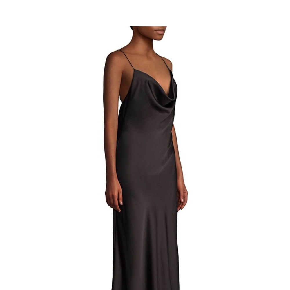 Jay Godfrey Draped Satin Gown